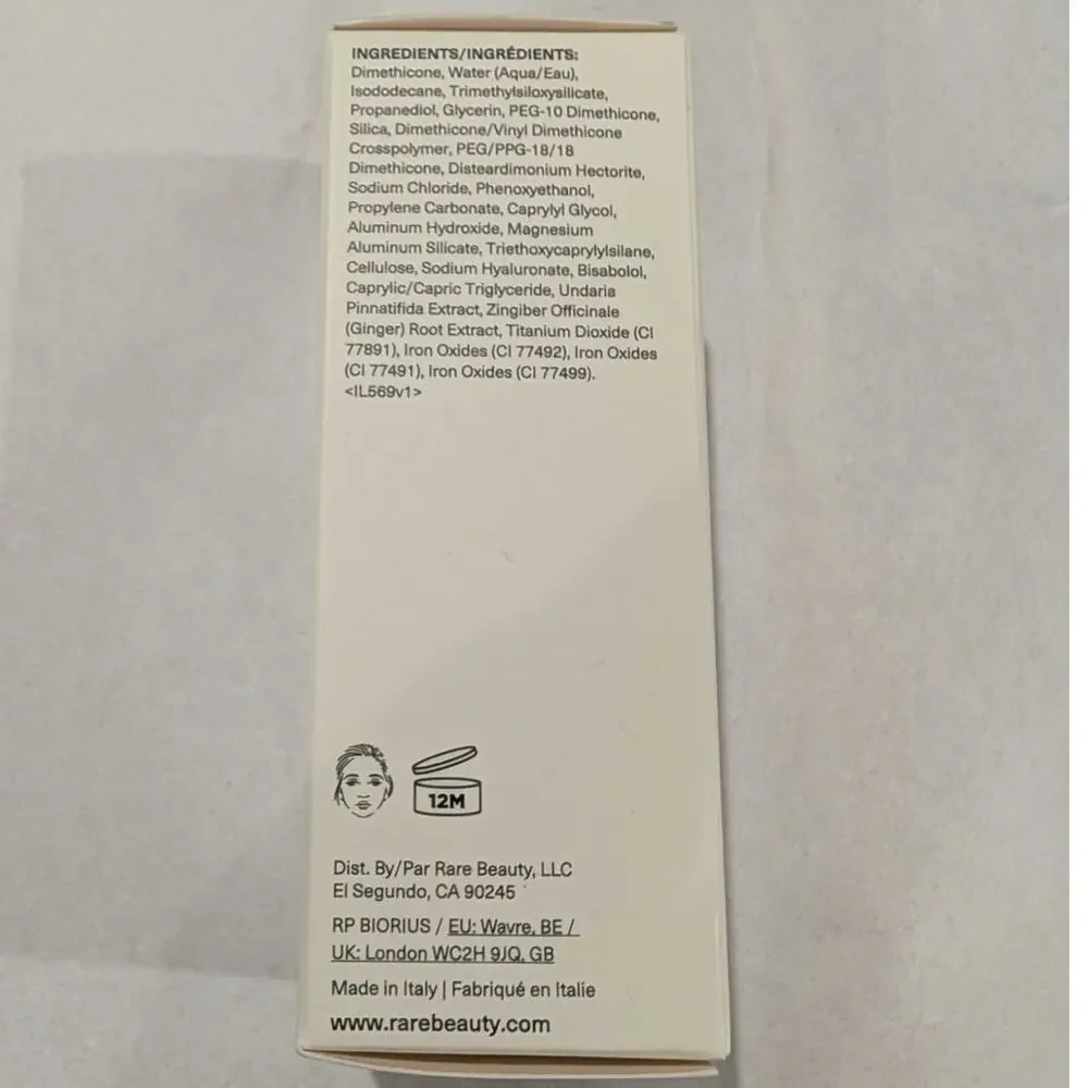 Rare Beauty True to Myself Natural Matte Foundation Shade Light Cool (8)1 fl oz